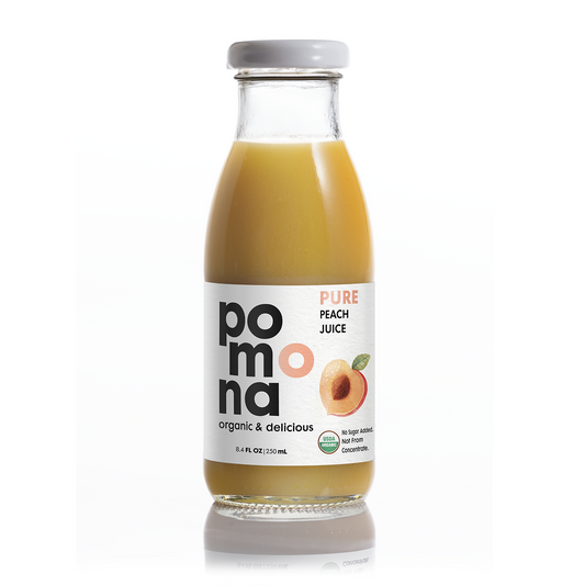 Pure Organic Peach Juice