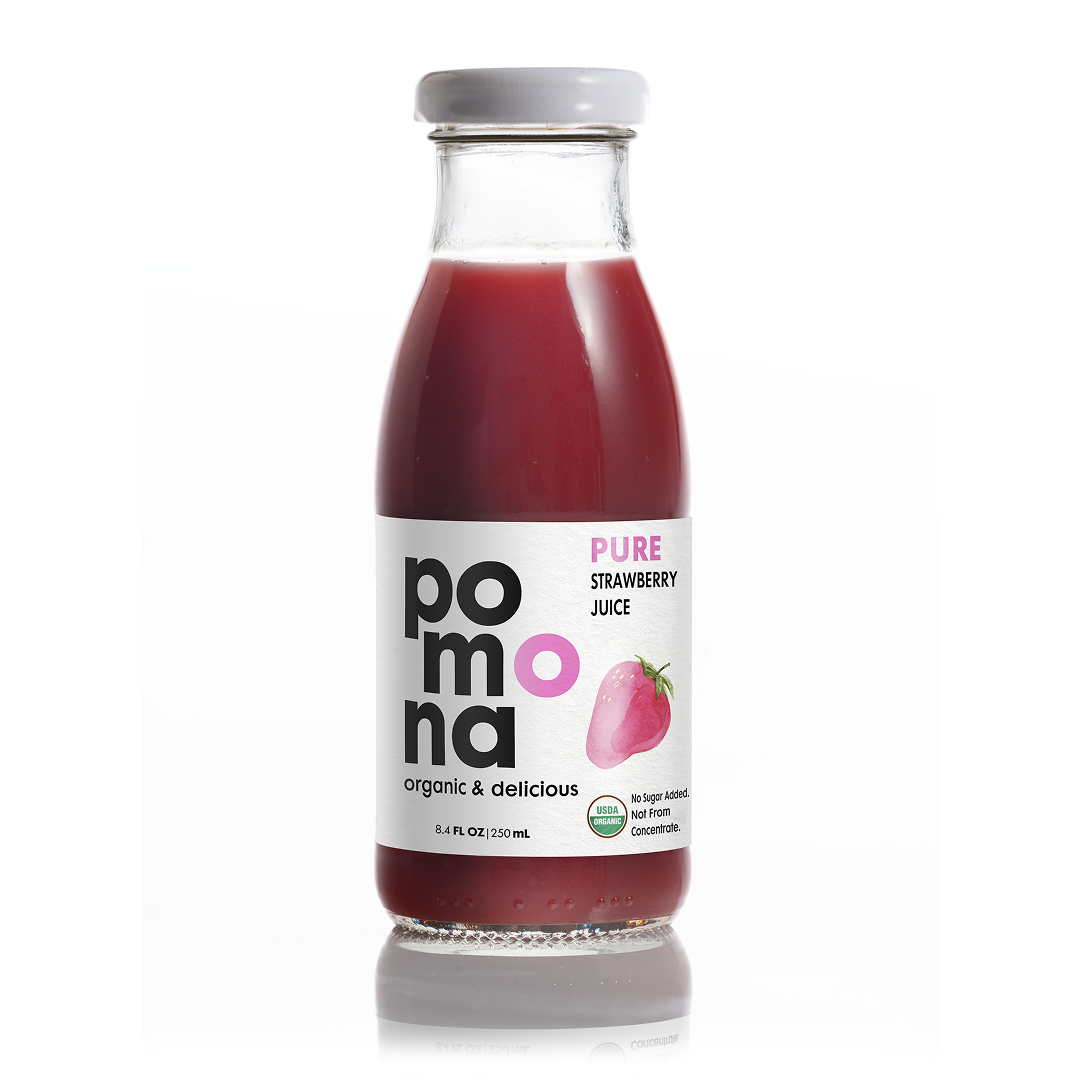 Pure Organic Strawberry Juice